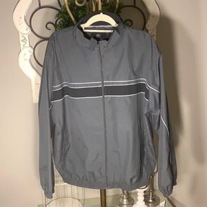 Men’s weatherproof brand zip up jacket NWT , Charcoal size XL